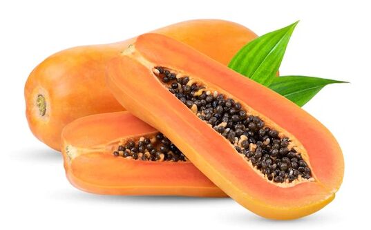 Ocuvit contains papaya